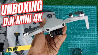 Unboxing DJI Mini 4K Combo  Bli Div [upl. by Motch]