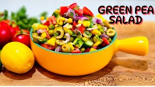 Green PEA Salad recipe with simple ingredients  Easy PEA Salad recipe [upl. by Lauzon]