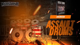 Assault Drums  70s Rock Drum Library [upl. by Yelime]