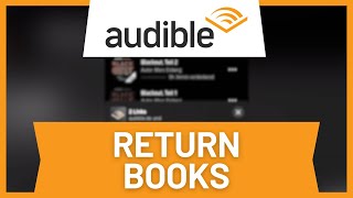 Audible How to Return Books [upl. by Amieva]