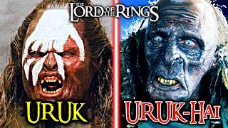 Exploring Differences Between Uruk Vs Uruk Hai  Are The Uruk Hai Bred By Saruman  Explained [upl. by Fritzsche]