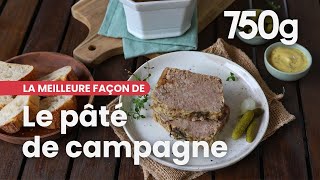 La meilleure façon de Réussir son pâté de campagne  750g [upl. by Clift]