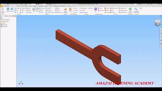 Conduction Heat Transfer Analysis In Auto desk Nastran in Inventor [upl. by Aseel]