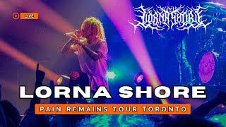 Lorna Shore  Into The Earth  Pain Remains Tour Live In Toronto 2024 [upl. by Mukerji]