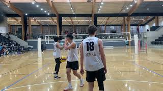 Acers vs JSI Volleyball Men’s Div 1 SEMI FINALS  250824 [upl. by Nosinned213]