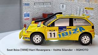 Seat Ibiza Kit Car 1998 Harri Rovanpera Voitto Silander [upl. by Atteragram]