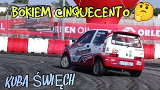 Cinquecento 11 💥 12 LETNI KIEROWCA  Palimy gumę [upl. by Pantin]