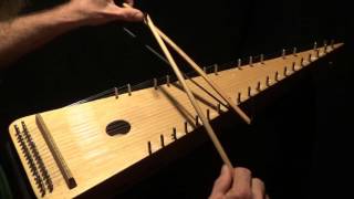 quotGreensleevesquot on Bowed Psaltery [upl. by Elletnwahs22]