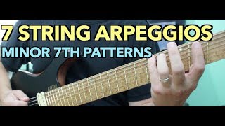 7 String Arpeggio Patterns [upl. by Nike]