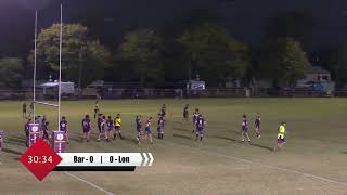 2024  Barcaldine Sandgoannas v Longreach Tigers [upl. by Ilojne]