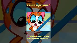 WHAT IS CORRECT COLOR 🔴GAMES amp FUN FOR KIDS 🎮 POTTY IS LOST 😻 PURR PURR [upl. by Naahs30]