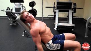 How To Seated Incline Dumbbell Bicep Curl [upl. by Brenn]