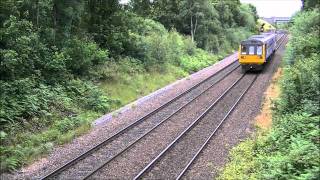 142090 at Oakenshaw with tail lights on the front 170611 [upl. by Dennison625]