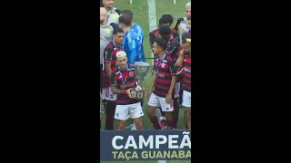 FLAMENGO CAMPEÃO DA TAÇA GUANABARA 2024 🏆 SHORTS  geglobo [upl. by Toogood]