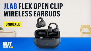 JLab Flex Open Clip Wireless Earbuds – from Best Buy [upl. by Lienahs]