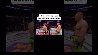 conor vs silver ufc funny mma conormcgregor [upl. by Machutte]