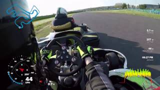 Karting 125cc Rotax MagnyCours [upl. by Topper]