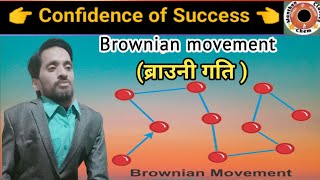 Brownian movement ब्राउंनी गति Surface ChemistryManthan Classes Chem  RajaSir  Shorts [upl. by Anesor]