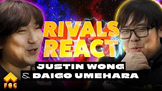 Justin amp Daigo Revisit Their Iconic Showdown  Rivals React [upl. by Liek425]