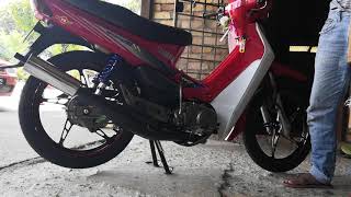 Yamaha ss110 sound yypang exhaust 110SSB2 [upl. by Larrabee]