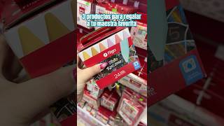 3 productos para regalar a tu maestra favorita A quién se lo regalarías maestras regalos [upl. by Eslehc]