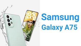 Samsung Galaxy A75 5G  Exclusive First Look Price Launch Date amp Features [upl. by Ynoffit]