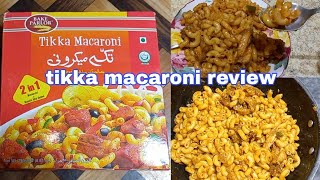 bake parlor tikka macaroni review  zainab saif [upl. by Sylado]