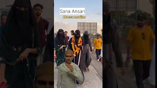 har bashar ek saf me khada hai sana Ansari paidal hajj mashallah 😱islamicvlog viral shorts [upl. by Eward]