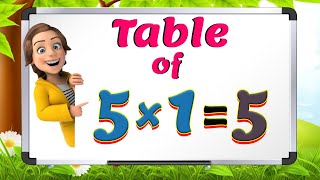 Learn Multiplication table of 5X15  Table of 5  Multiplication tables  table 5 Suddivani [upl. by Aitat]