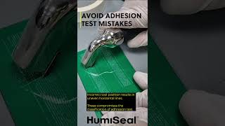 Explaining ASTM D3359 Adhesion Testing for Conformal Coatings Shorts [upl. by Secnarf]