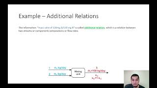 Mass balance in English  25  Notes on MB calculations  Additional relations [upl. by Yenor441]