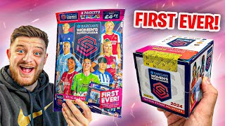 NEW FIRST EVER Panini WOMENS SUPER LEAGUE Sticker Collection Starter Pack amp Box Break [upl. by Harriot]