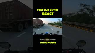 Triumph speed 400 bike pe first dare le liya triumphspeed400 rahulpandeyvlogs race [upl. by Jeunesse]