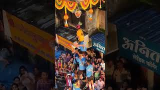 Dahi Handi 2022 Dombivli Janamastami Celebration Shiv Mandir Road [upl. by Esac]