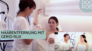 Haare entfernen mit LASER  Bloggerin Gerid RUX testet IPL LASER  Dr Rolf Bartsch [upl. by Yennek]