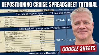 Repositioning Cruise Tool Fly vs Cruise Showdown FREE Spreadsheet [upl. by Ohs575]