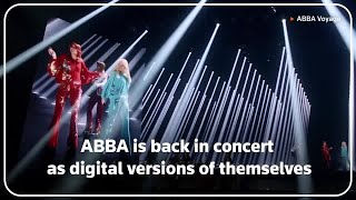 ABBA returns to stage as virtual avatars for London gigs [upl. by Missy]