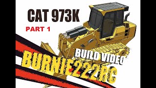 Building a rc CAT 973K  Part 1 Chassis [upl. by Girovard354]