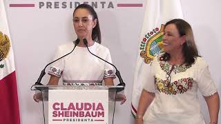 Claudia Sheinbaum hace gira por Veracruz refrenda compromiso con el estado [upl. by Polky]