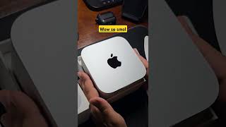 M4 Mac Mini Unboxing and M1 Mac Mini Comparison macminim4 technology [upl. by Jacobsohn]