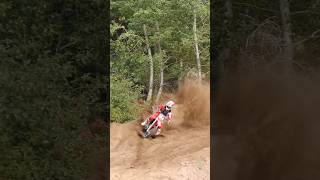 That 450 power is insane 🤯 crf450 honda dirtbike shorts moto motocross dirtbikesarefun [upl. by Zipah]