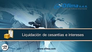 Liquidación de cesantías e intereses [upl. by Anih]