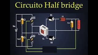 Come funziona un circuito Half bridge eletronica switching commutation [upl. by Cadmar]