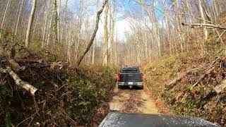 Daniel Boone Backcountry Byway  Spaas Creek Road DBBB toyota fullsize [upl. by Guria]