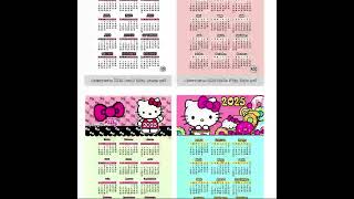 CALENDARIO 2005 para IMPRIME GRATIS [upl. by Attenad262]