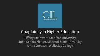 Chaplaincy in Higher Education [upl. by Nohsed51]