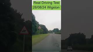 Real UK Driving Test Dashcam Wigston drivingtest dashcam [upl. by Dante]