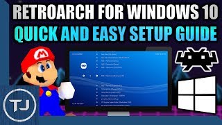 RetroArch For Windows 10 Quick amp Easy Setup Guide 2018 [upl. by Llekim]