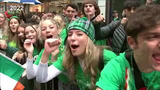 262nd Annual St Patricks Day Parade set to march up 5th Avenue [upl. by Pontus]