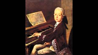 W A Mozart  KV 12  Sonata for keyboard amp violin in A major [upl. by Analrahc]